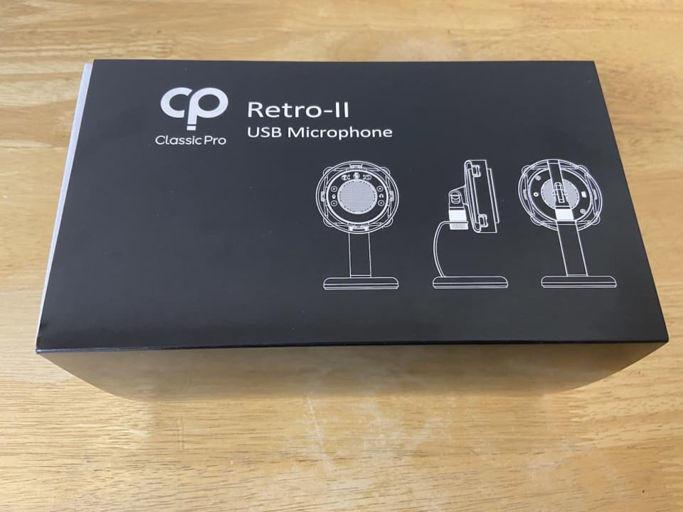 RETRO-II USBマイク　収納箱