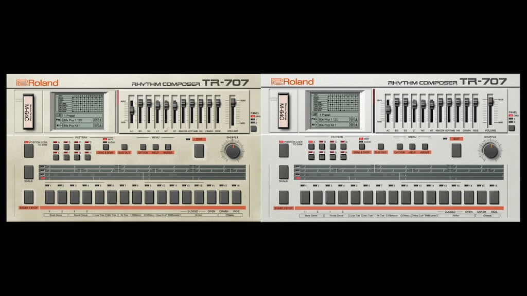 Roland CloudのTR-707 レビュー バキバキの筋肉質なビンテージリズムマシンサウンド - 96bit-music