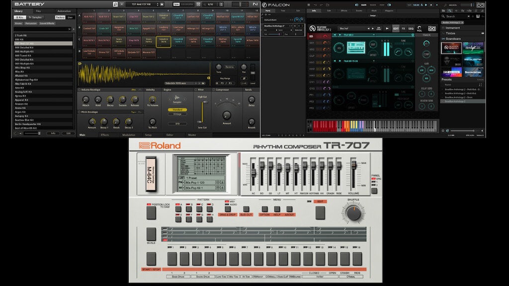 Roland CloudのTR-707 レビュー バキバキの筋肉質なビンテージリズムマシンサウンド - 96bit-music